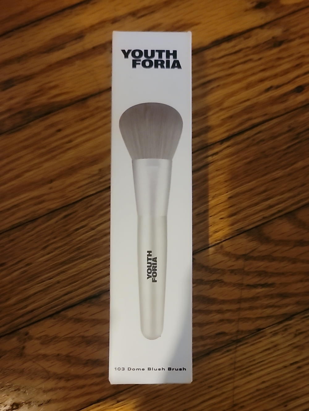 Youthforia 103 Dome Blush Brush - White/Silver